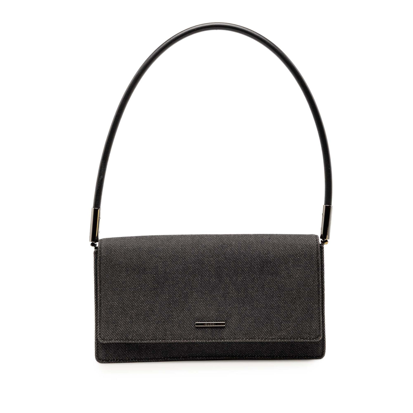 Denim Shoulder Bag - Image 1