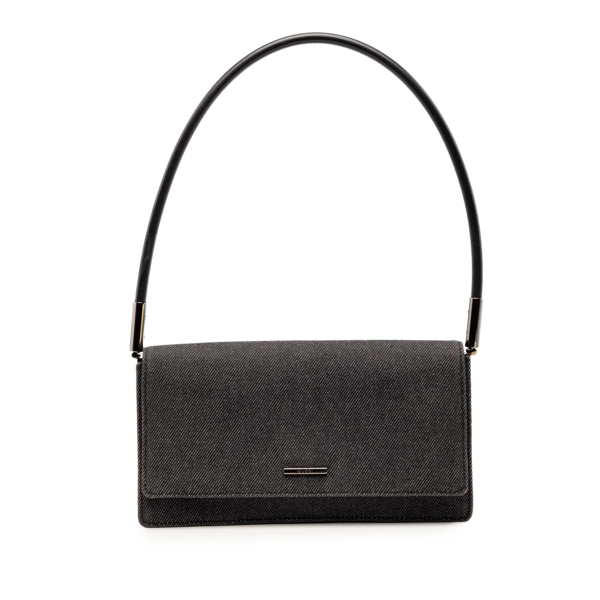 Denim Shoulder Bag - Image 1
