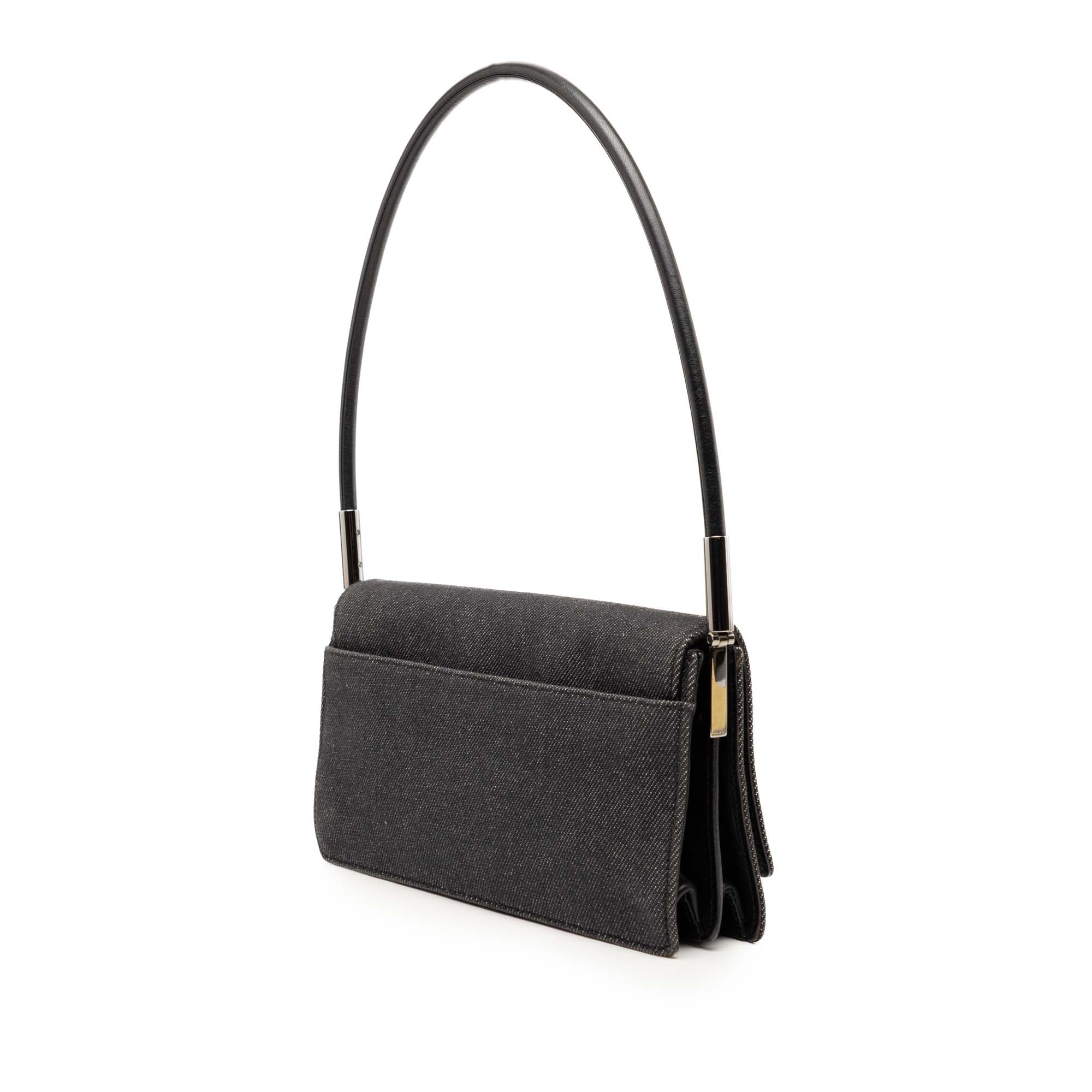 Denim Shoulder Bag - Image 2