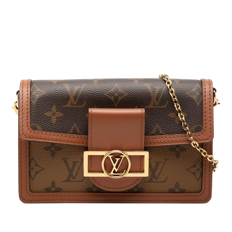 Monogram Reverse Dauphine Wallet on Chain