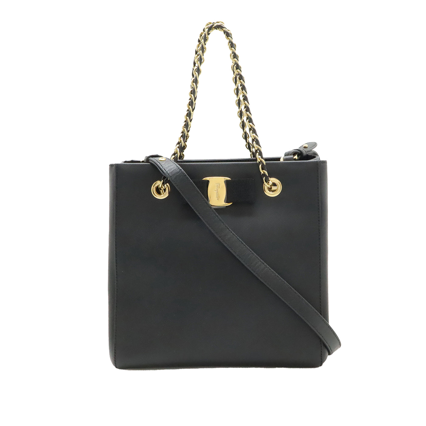 Leather Vara Bow Satchel - Image 1
