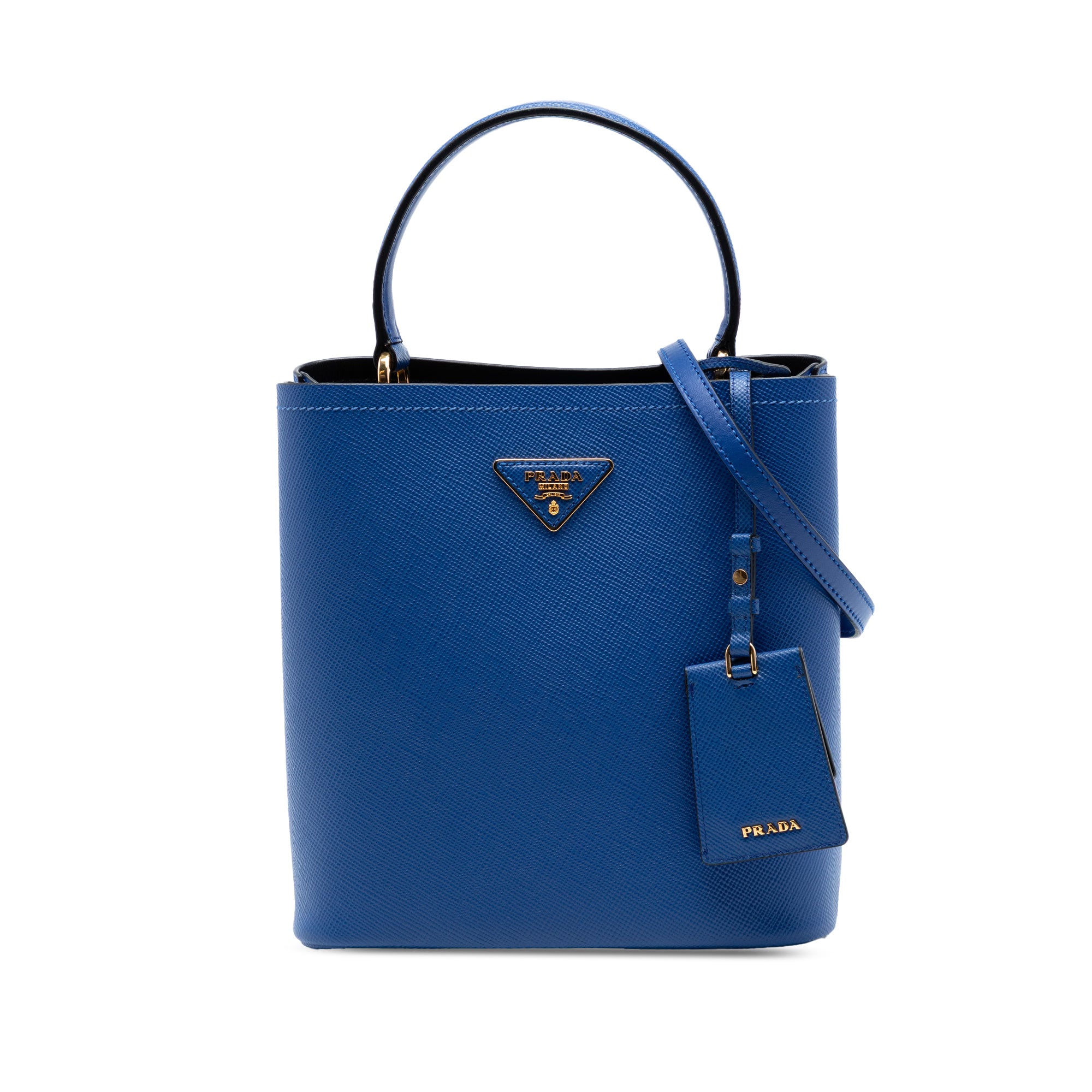 Medium Saffiano Cuir Panier Satchel - Image 1