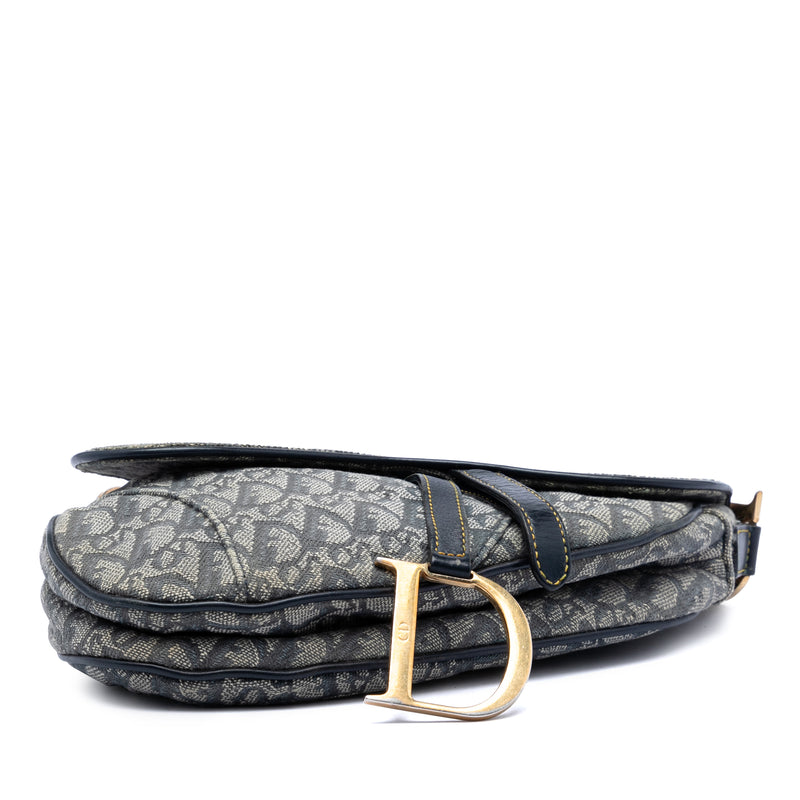 Diorissimo Canvas Saddle Bag - Image 3