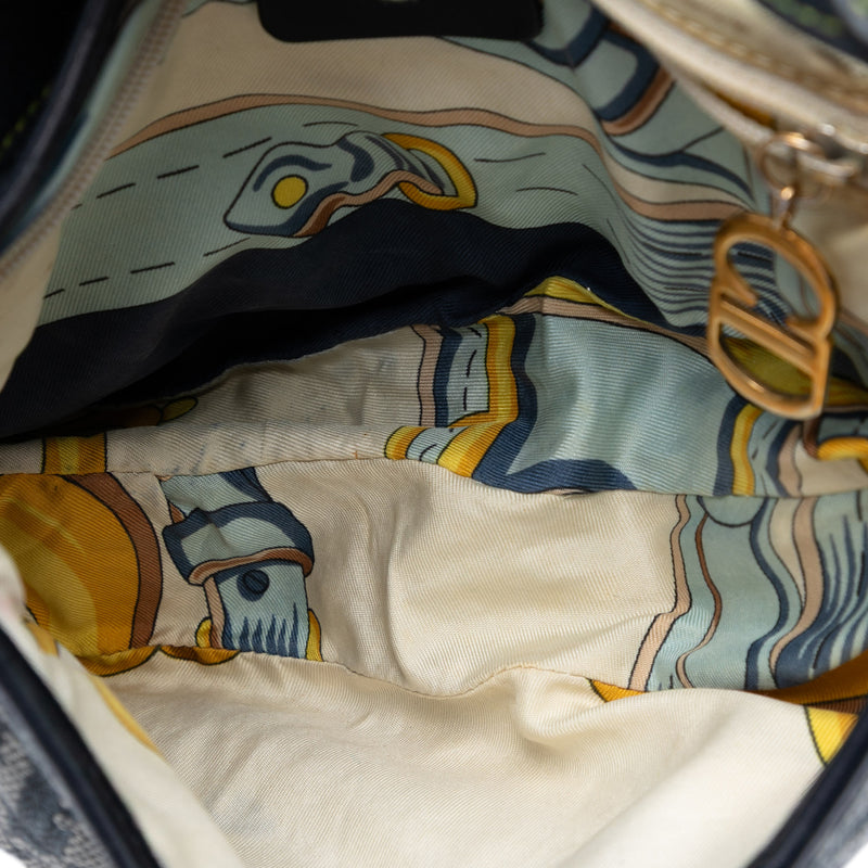 Diorissimo Canvas Saddle Bag - Image 4