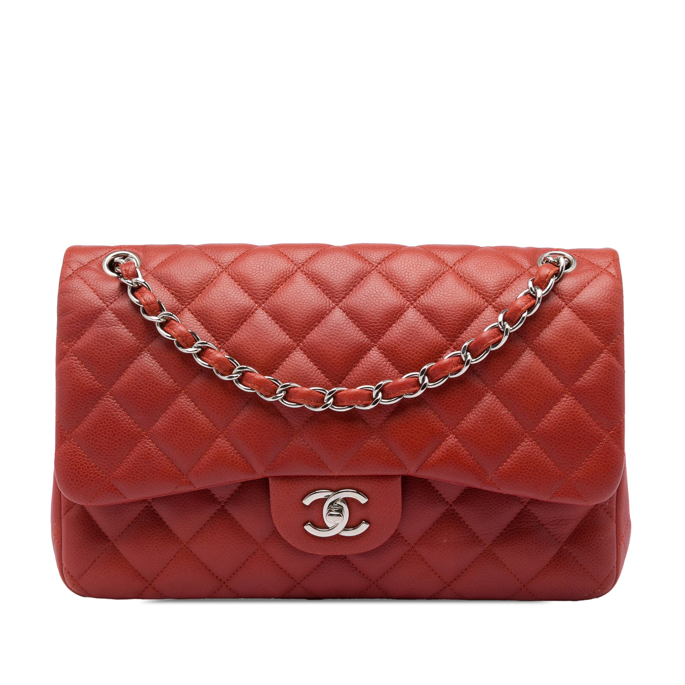 Jumbo Classic Caviar Double Flap - Image 1