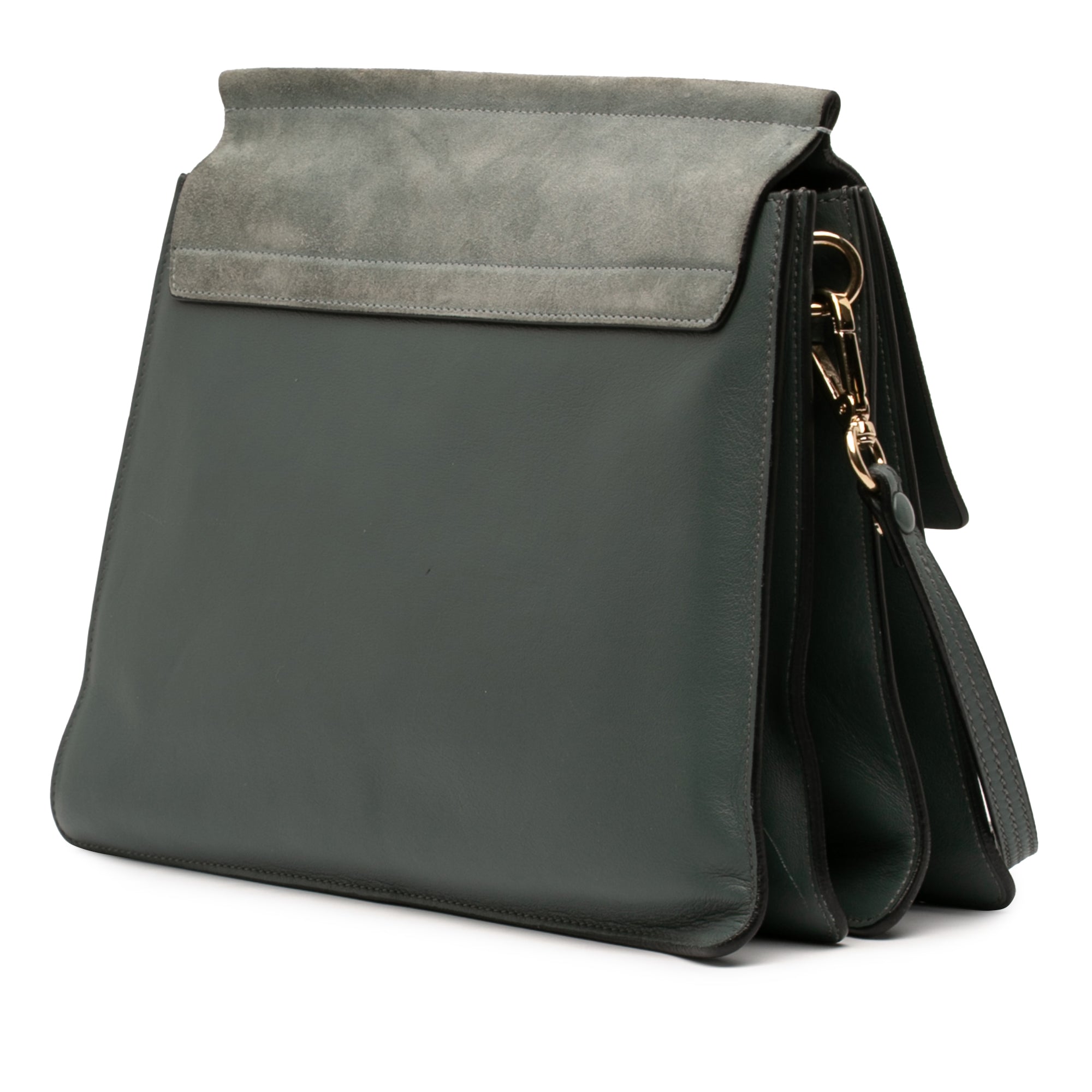 Medium Calfskin and Suede Faye Crossbody - Image 2