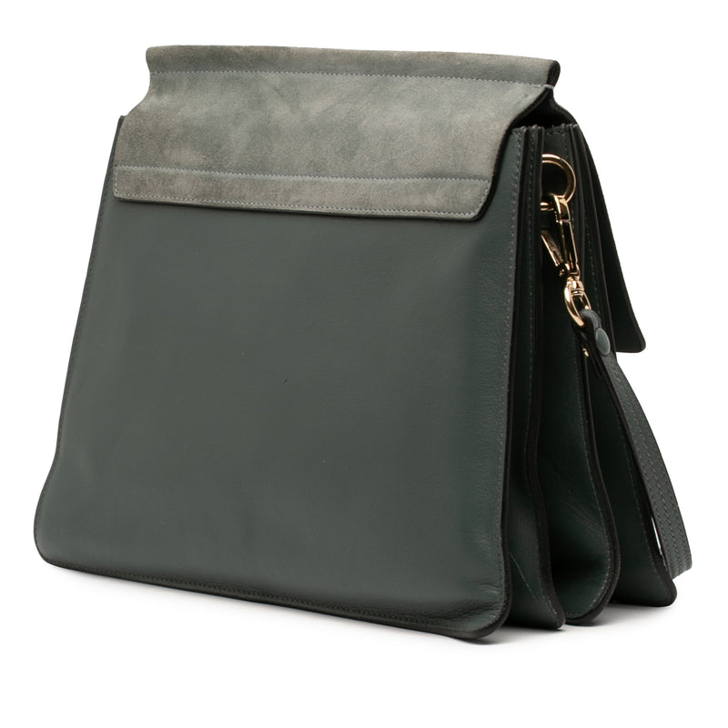 Medium Calfskin and Suede Faye Crossbody - Image 2