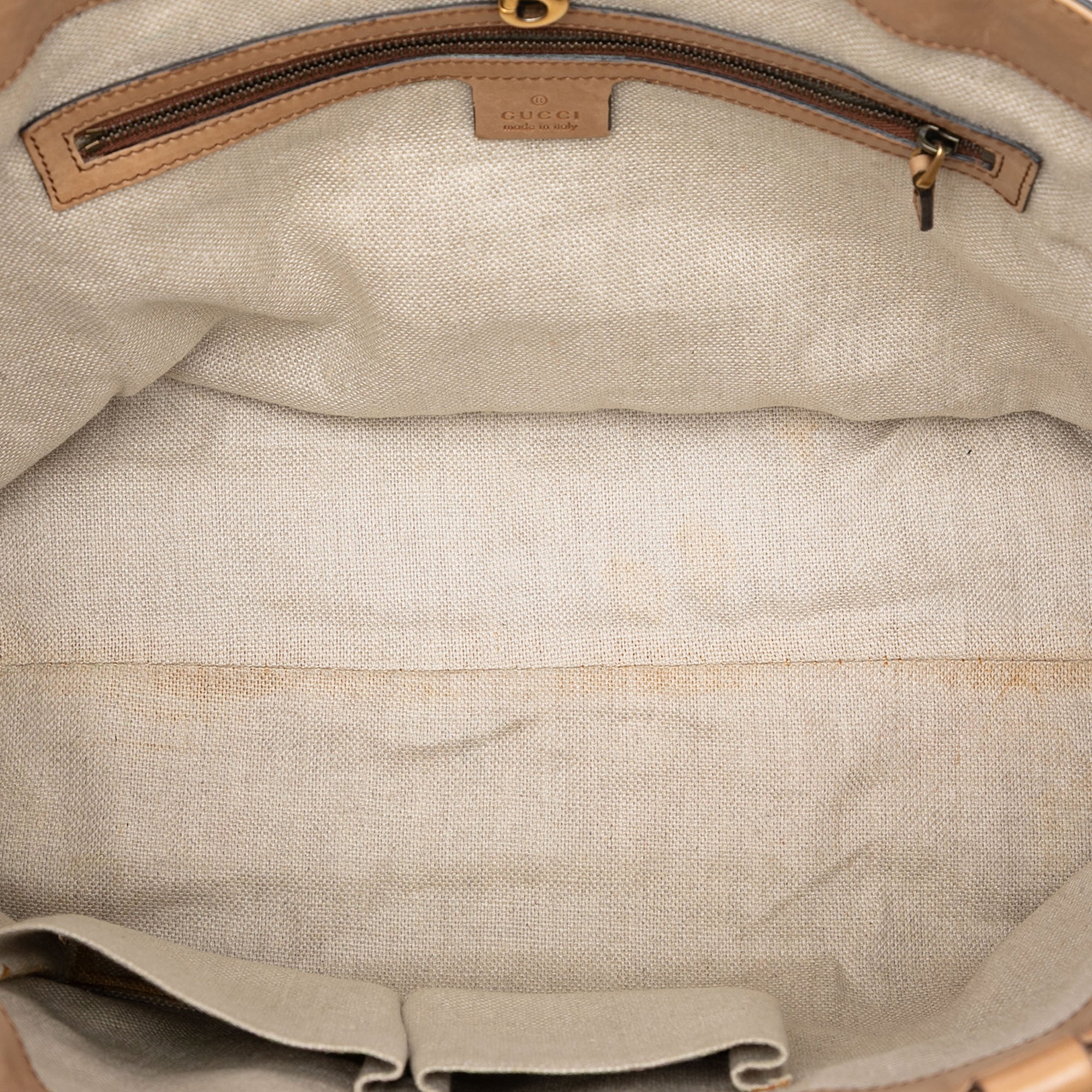 Large Microguccissima Brogue Duilio Tote - Image 4