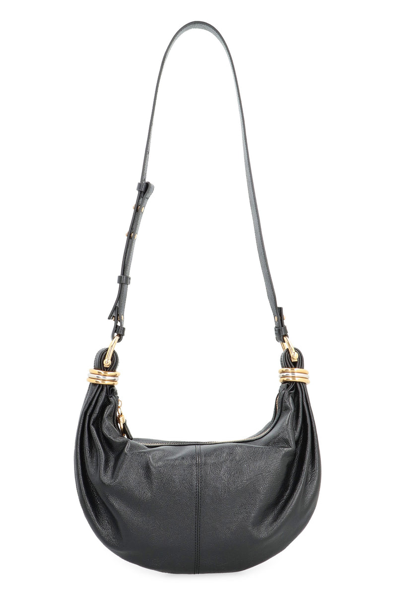 Chloé Pebbled Calfskin Hobo Bag — Black Calf