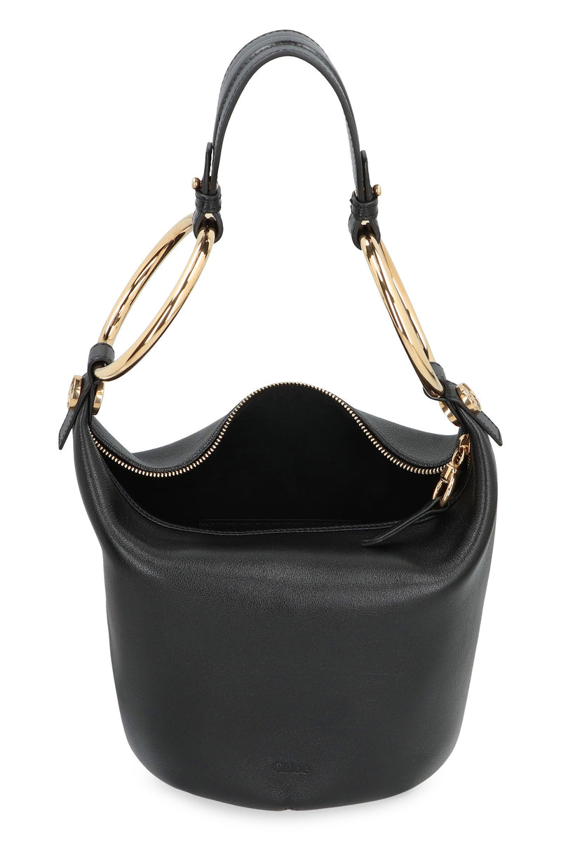 Chloé Shoulder Bag — Black Cow Hide