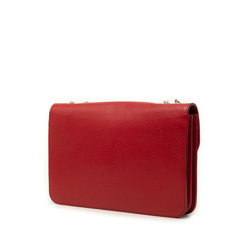 Medium Dollar Calfskin Interlocking G Crossbody - Image 2