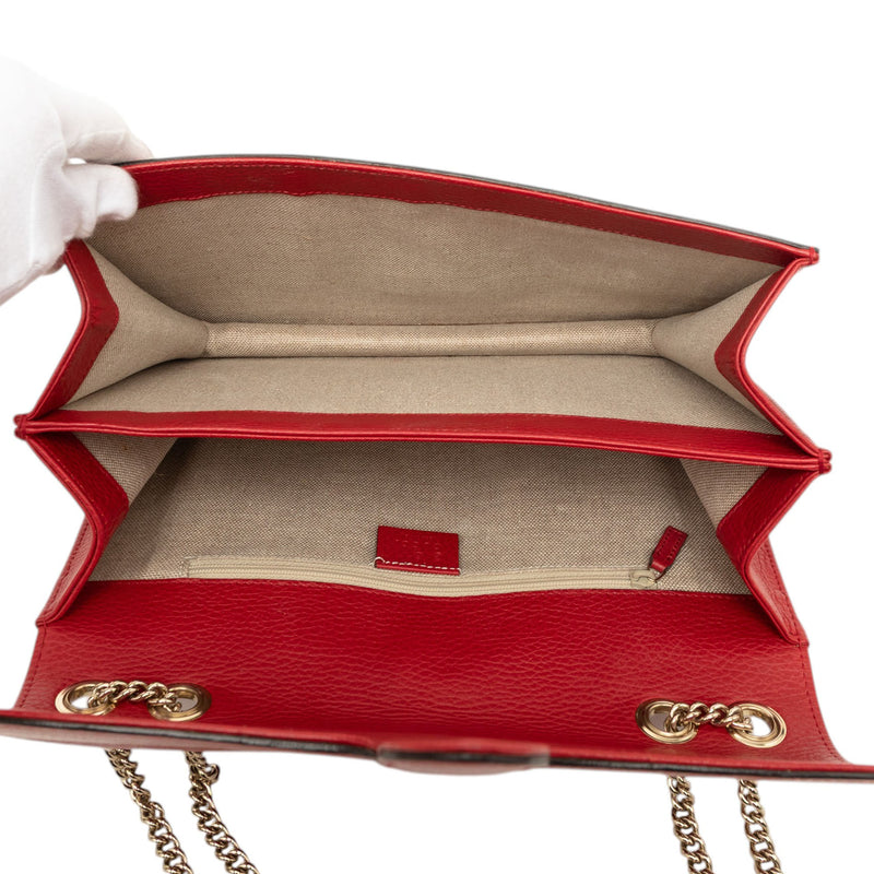 Medium Dollar Calfskin Interlocking G Crossbody - Image 4