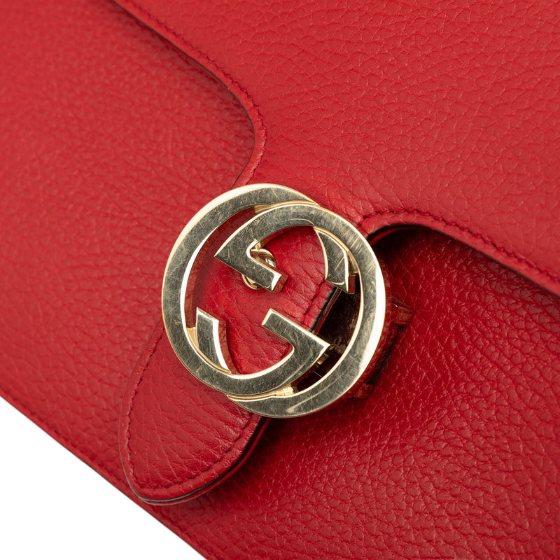 Medium Dollar Calfskin Interlocking G Crossbody - Image 6