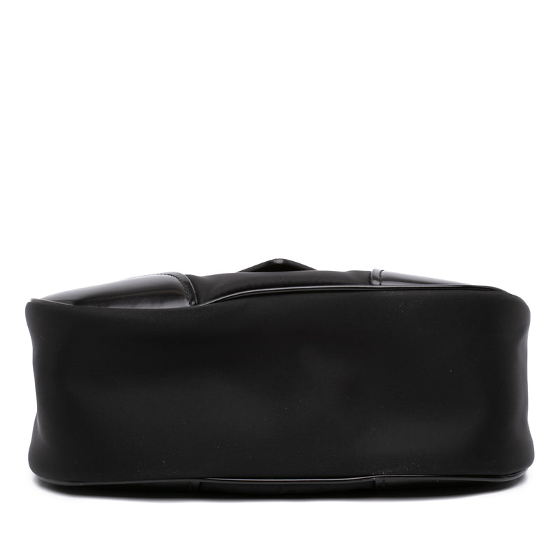 Re Nylon and Shiny Calfskin Re Edition 2002 Moon Satchel - Image 3