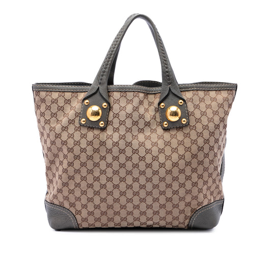 GG Canvas Sunset Tote - Image 1