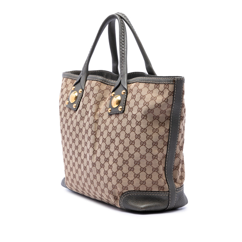 GG Canvas Sunset Tote - Image 2