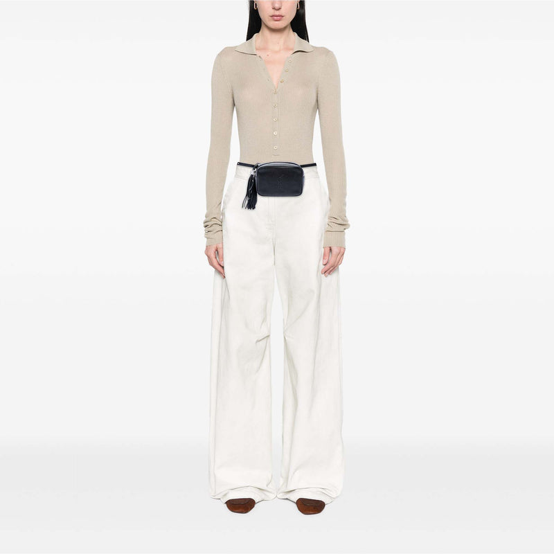 Lambskin Monogram Lou Tassel Belt Bag - Image 6
