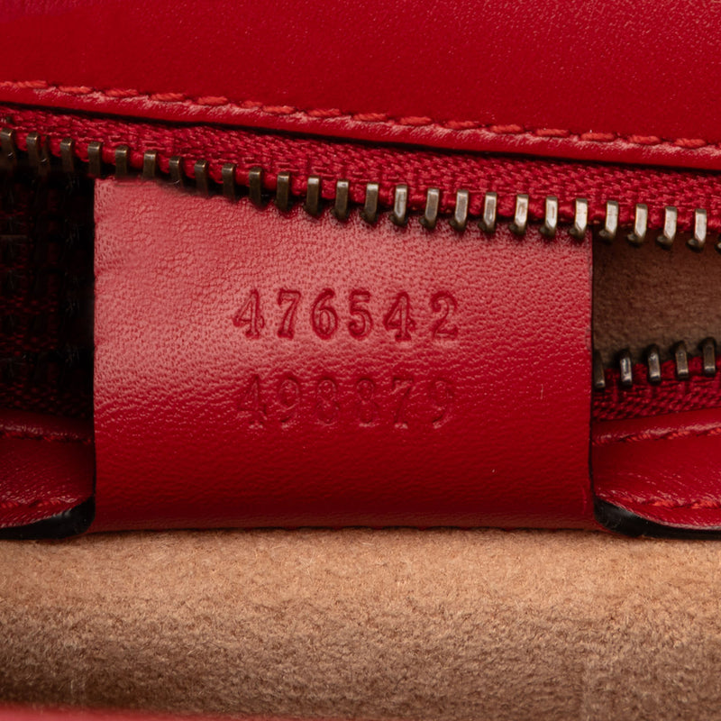 Medium Calfskin Queen Margaret Flap Shoulder Bag - Image 6