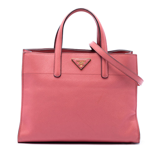 Saffiano Soft Triple Pocket Tote - Image 1