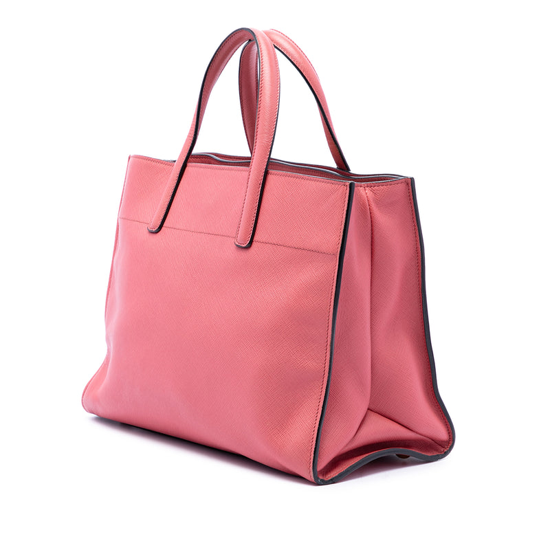 Saffiano Soft Triple Pocket Tote - Image 2