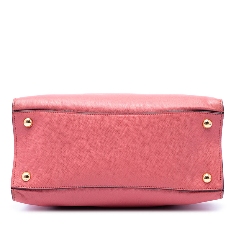 Saffiano Soft Triple Pocket Tote - Image 3