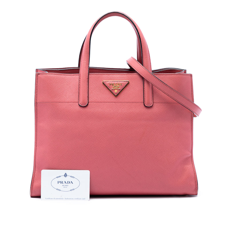 Saffiano Soft Triple Pocket Tote - Image 7