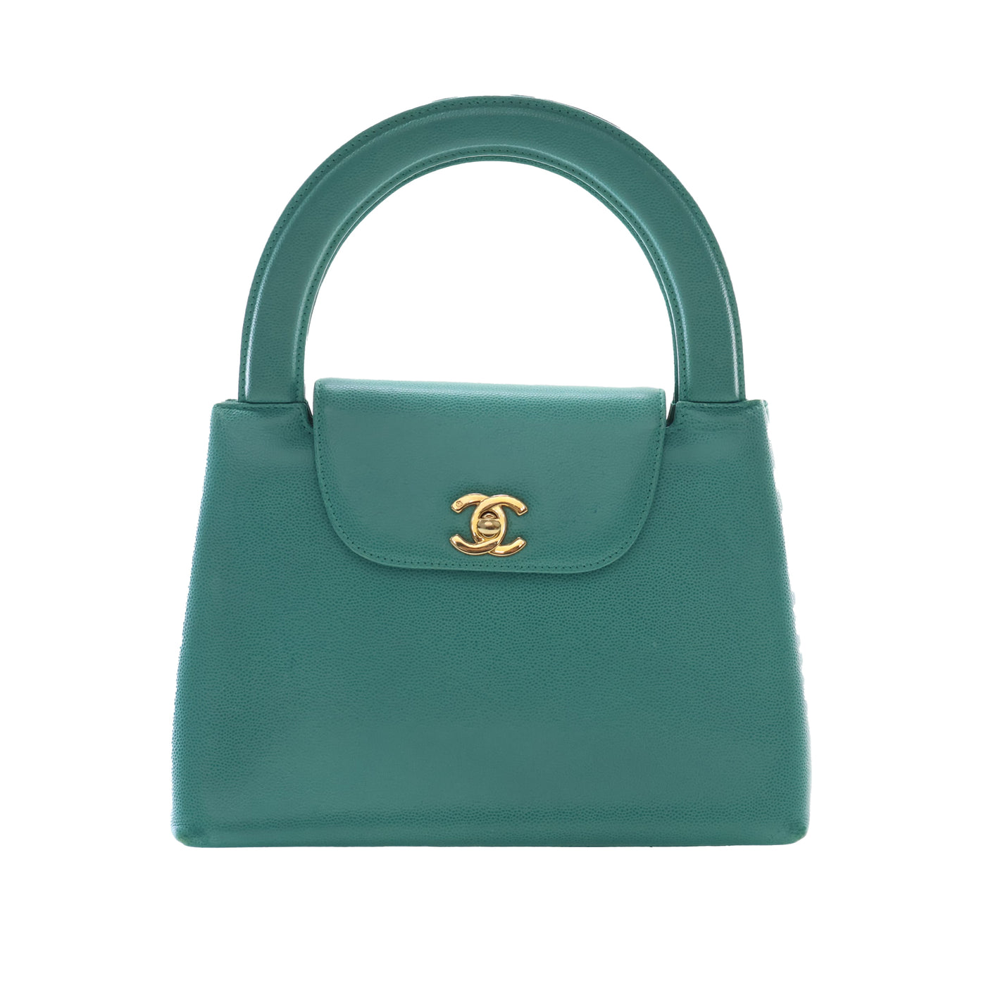 CC Caviar Kelly Top Handle Flap - Image 1