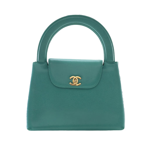 CC Caviar Kelly Top Handle Flap - Image 1