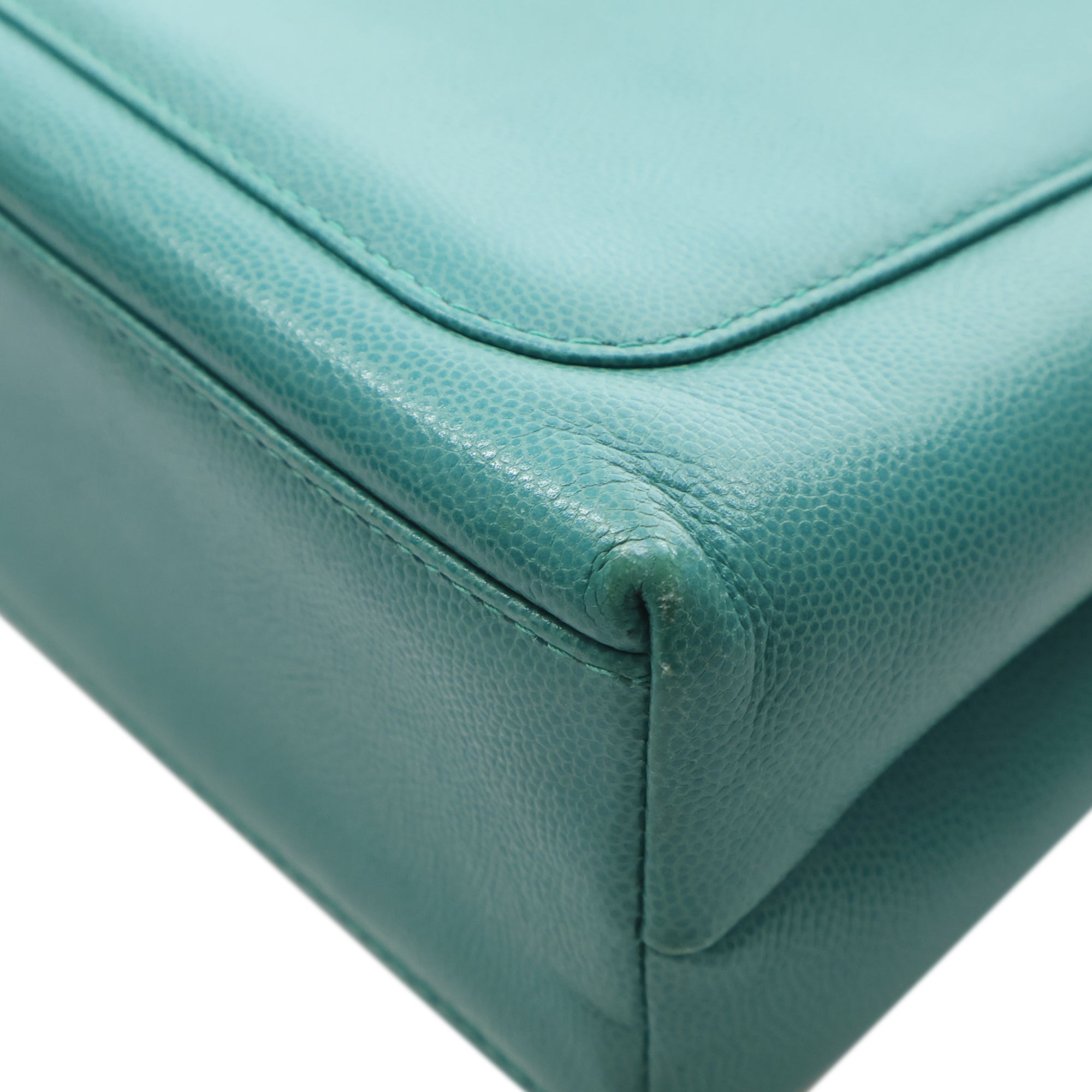 CC Caviar Kelly Top Handle Flap - Image 8