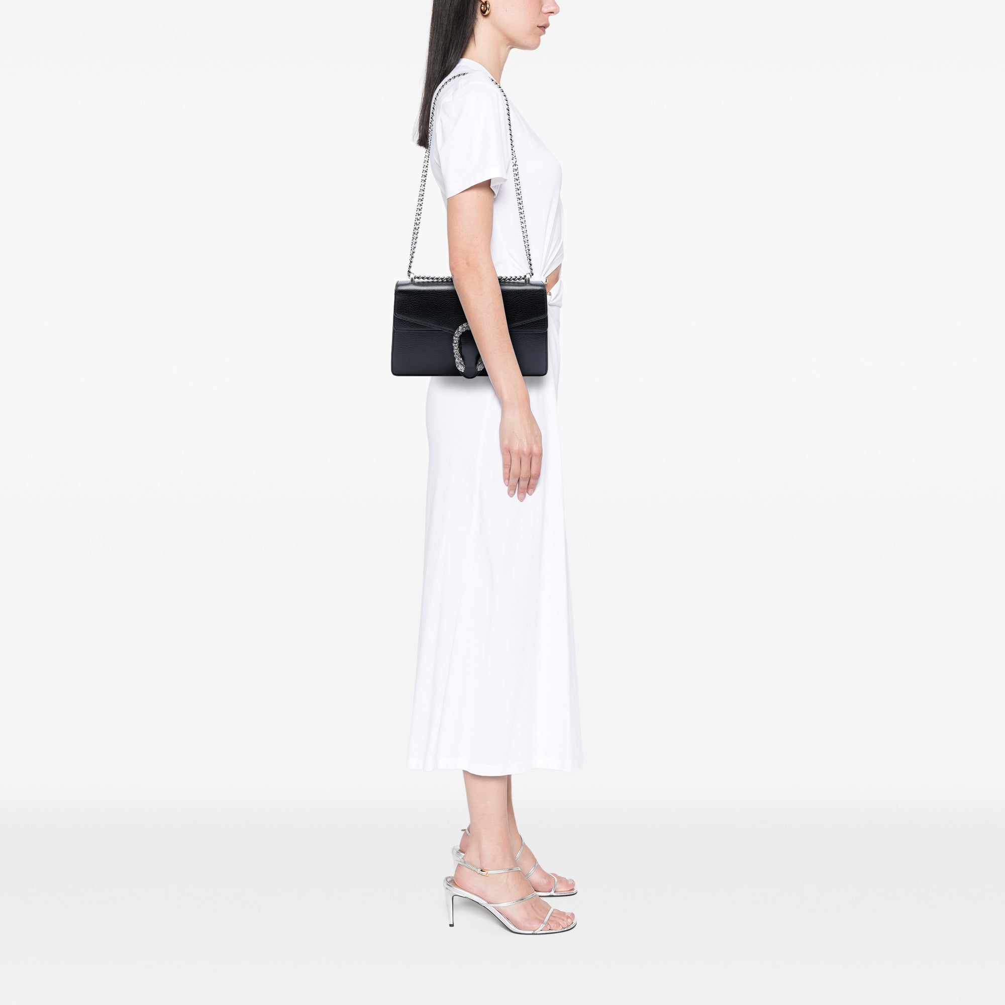 Medium Calfskin Dionysus Shoulder Bag - Image 7