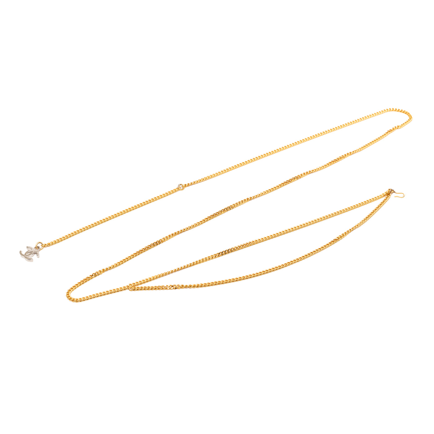 CC Brass Gold Plated Chain Belt - Image 1