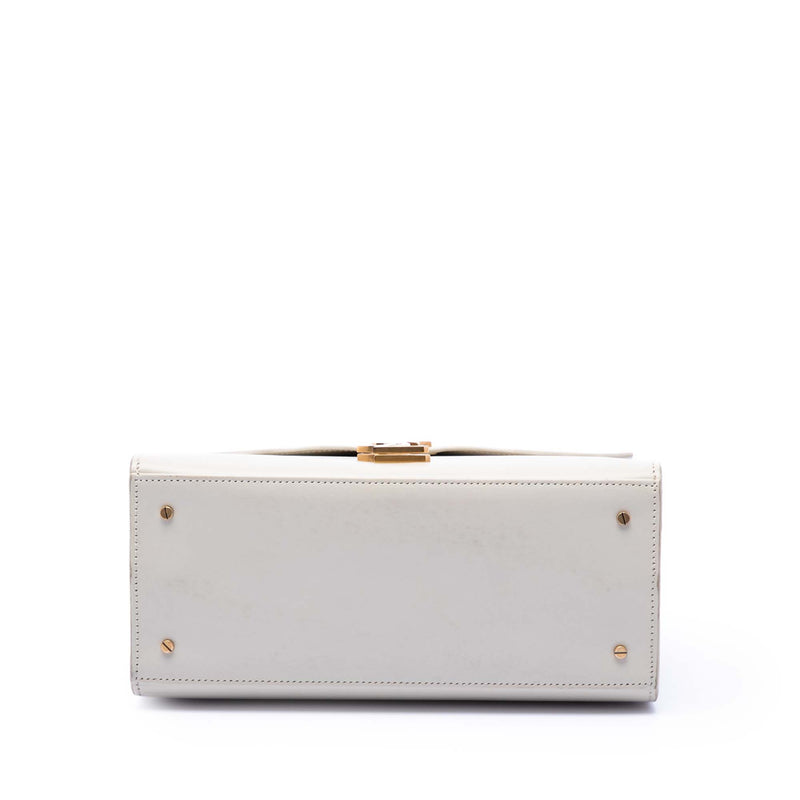 Medium Smooth Calfskin Classic Monogram Cassandra Top Handle Bag - Image 3