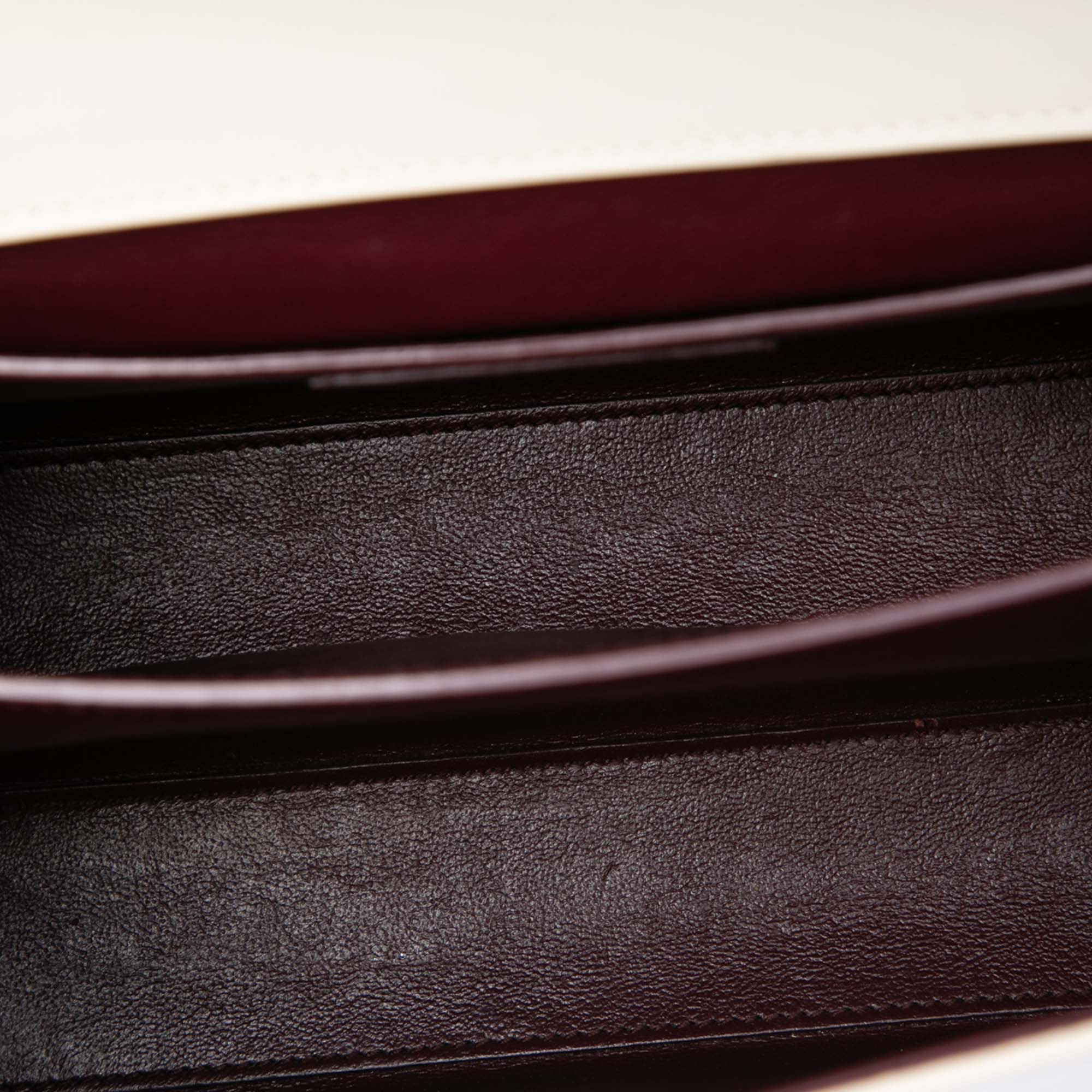 Medium Smooth Calfskin Classic Monogram Cassandra Top Handle Bag - Image 4