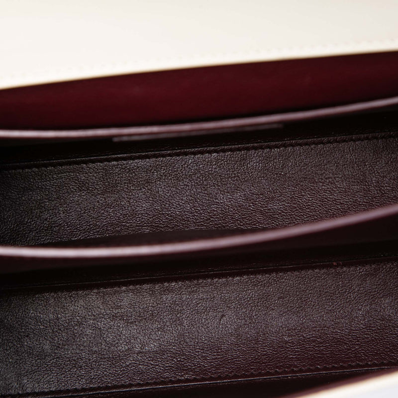 Medium Smooth Calfskin Classic Monogram Cassandra Top Handle Bag - Image 4