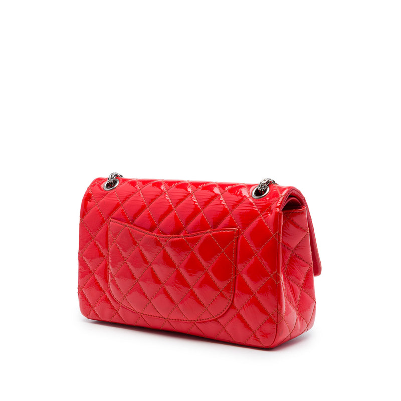 Quilted Crinkled Patent Reissue 2.55 Double Flap 226 - Image 2