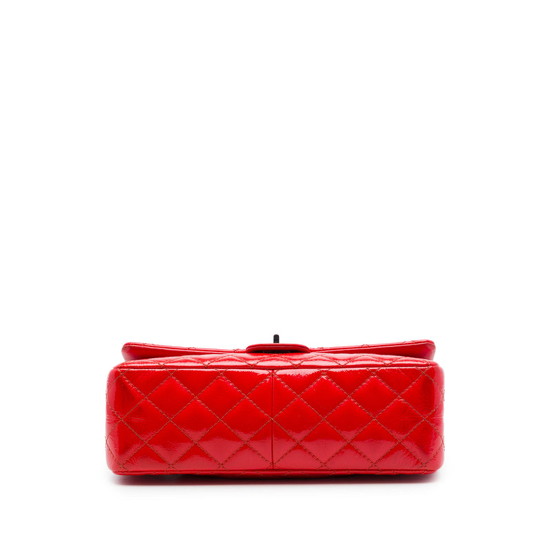 Quilted Crinkled Patent Reissue 2.55 Double Flap 226 - Image 3