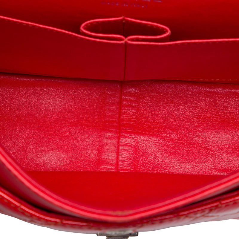 Quilted Crinkled Patent Reissue 2.55 Double Flap 226 - Image 4
