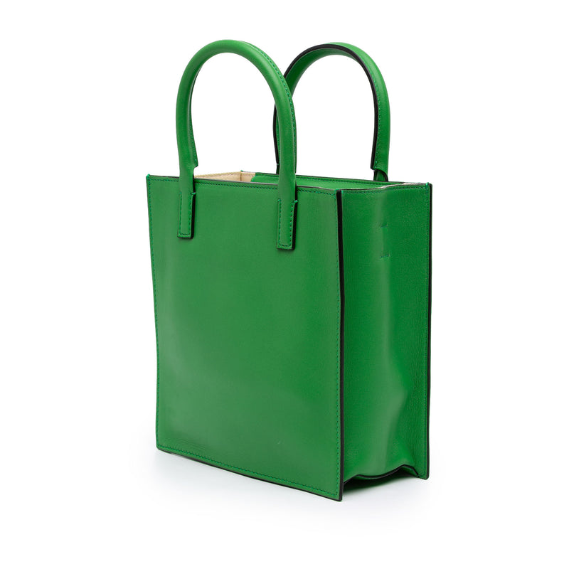 Small Leather VLogo Walk Tote - Image 2