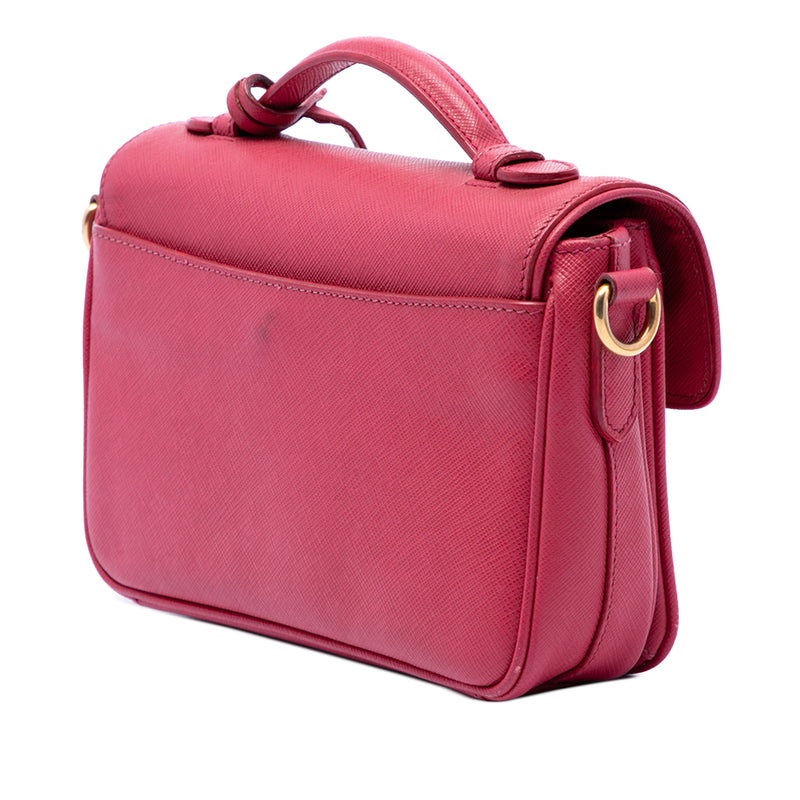 Saffiano Sound Lock Satchel - Image 2