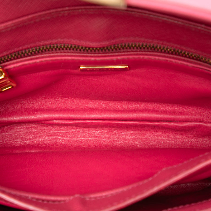 Saffiano Sound Lock Satchel - Image 4