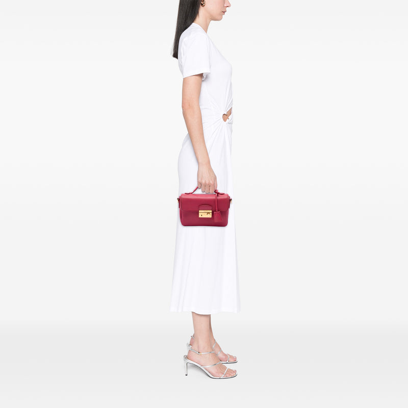 Saffiano Sound Lock Satchel - Image 6