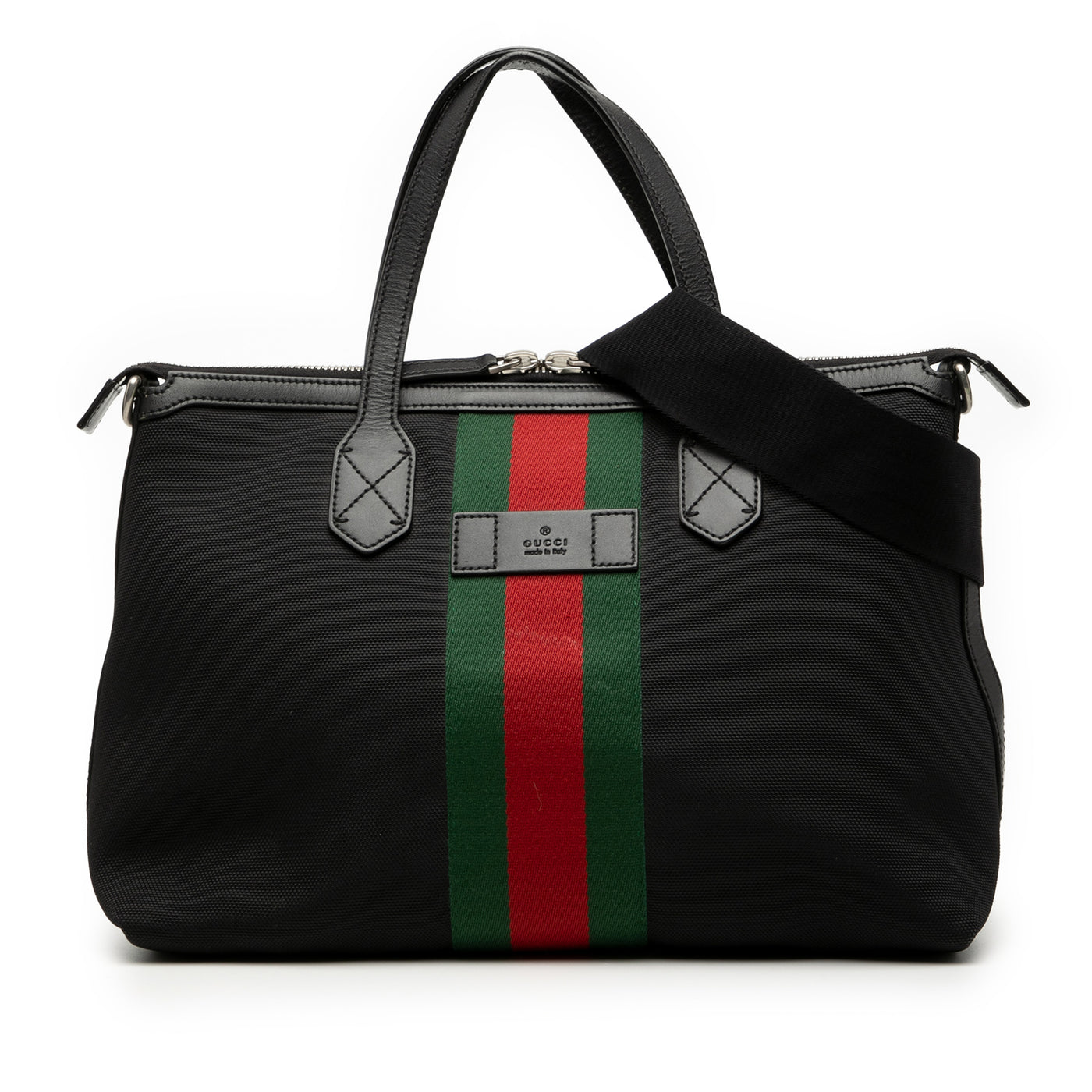 Canvas Techno Web Satchel - Image 1