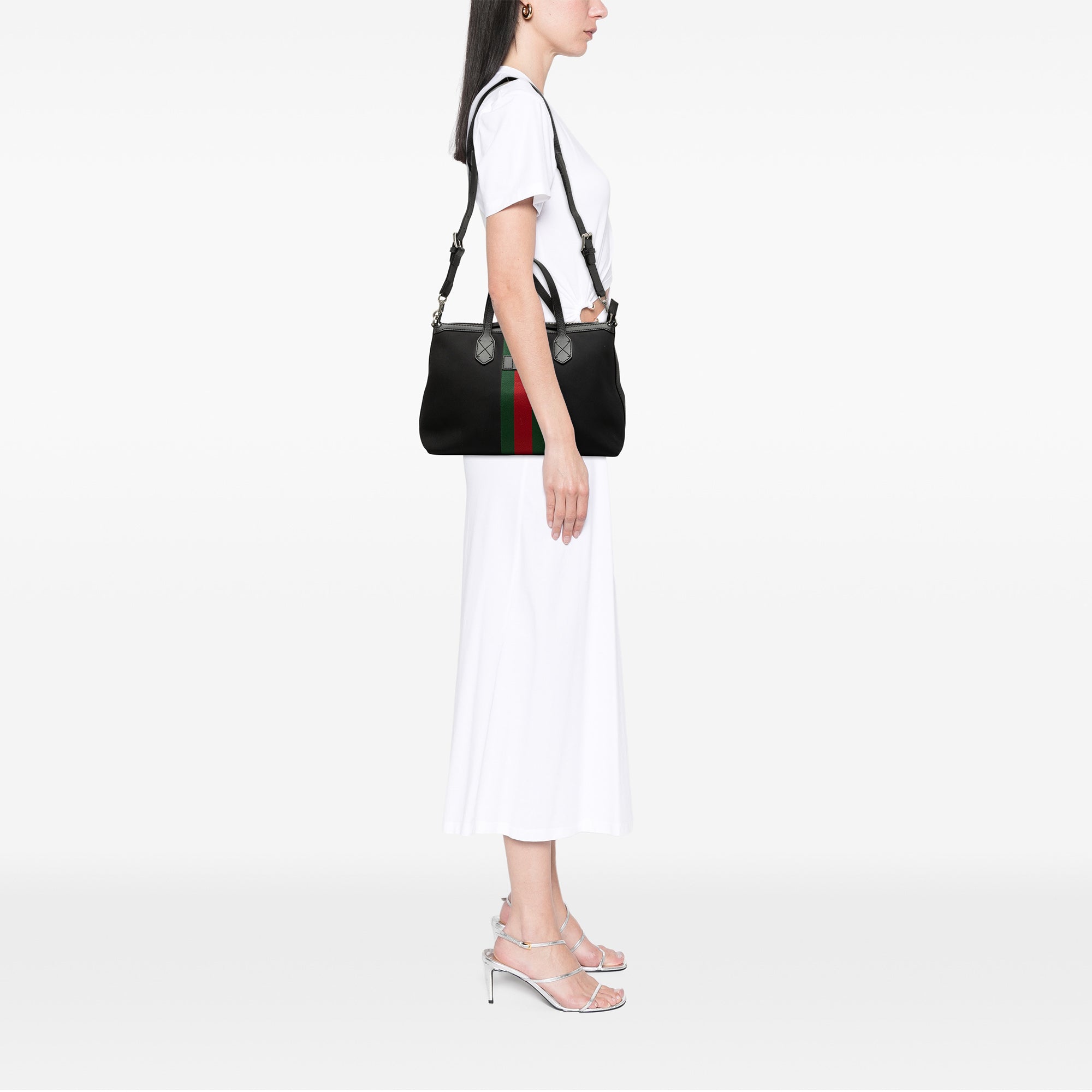 Canvas Techno Web Satchel - Image 7