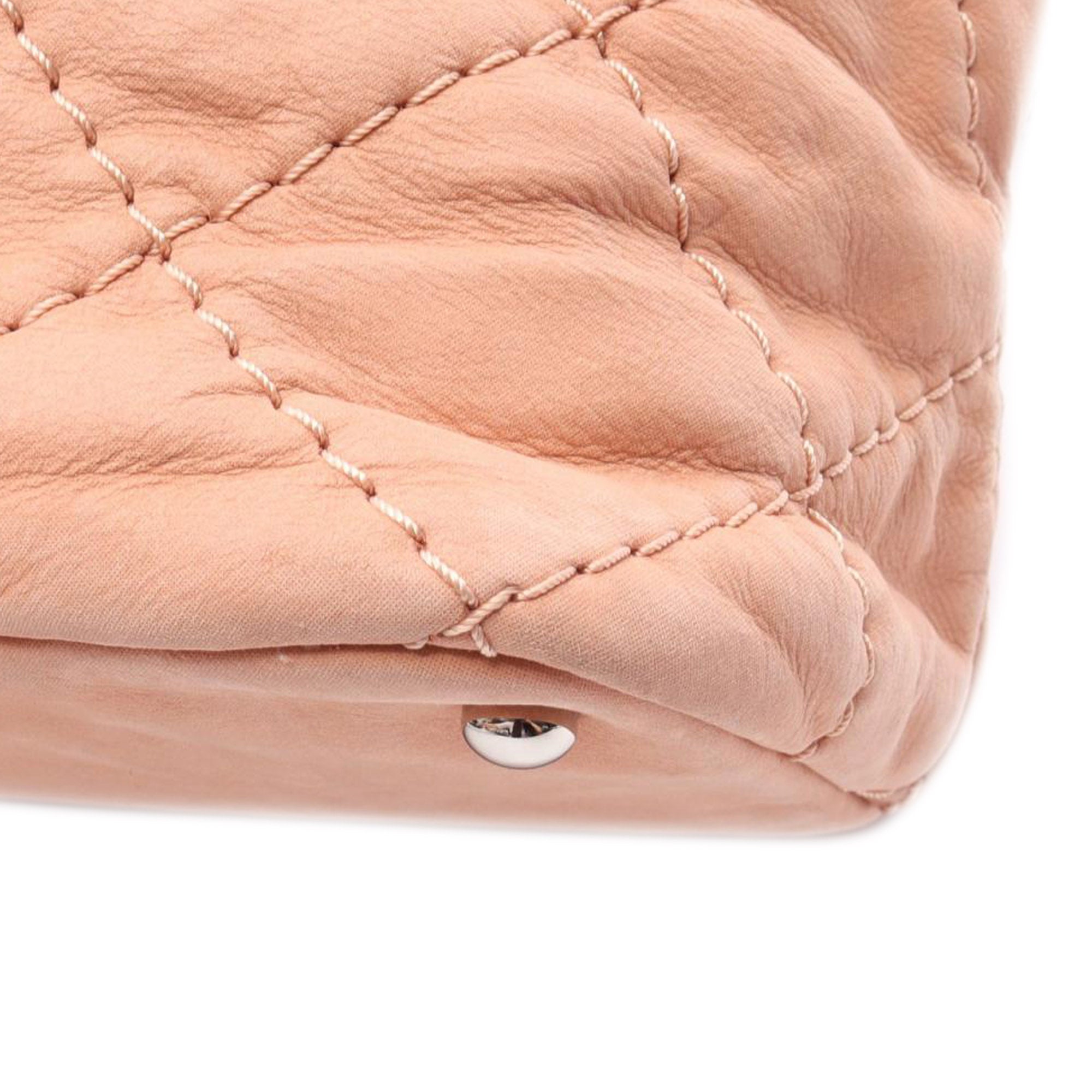 Large CC Quilted Suede Sea Hit Tote - Image 13