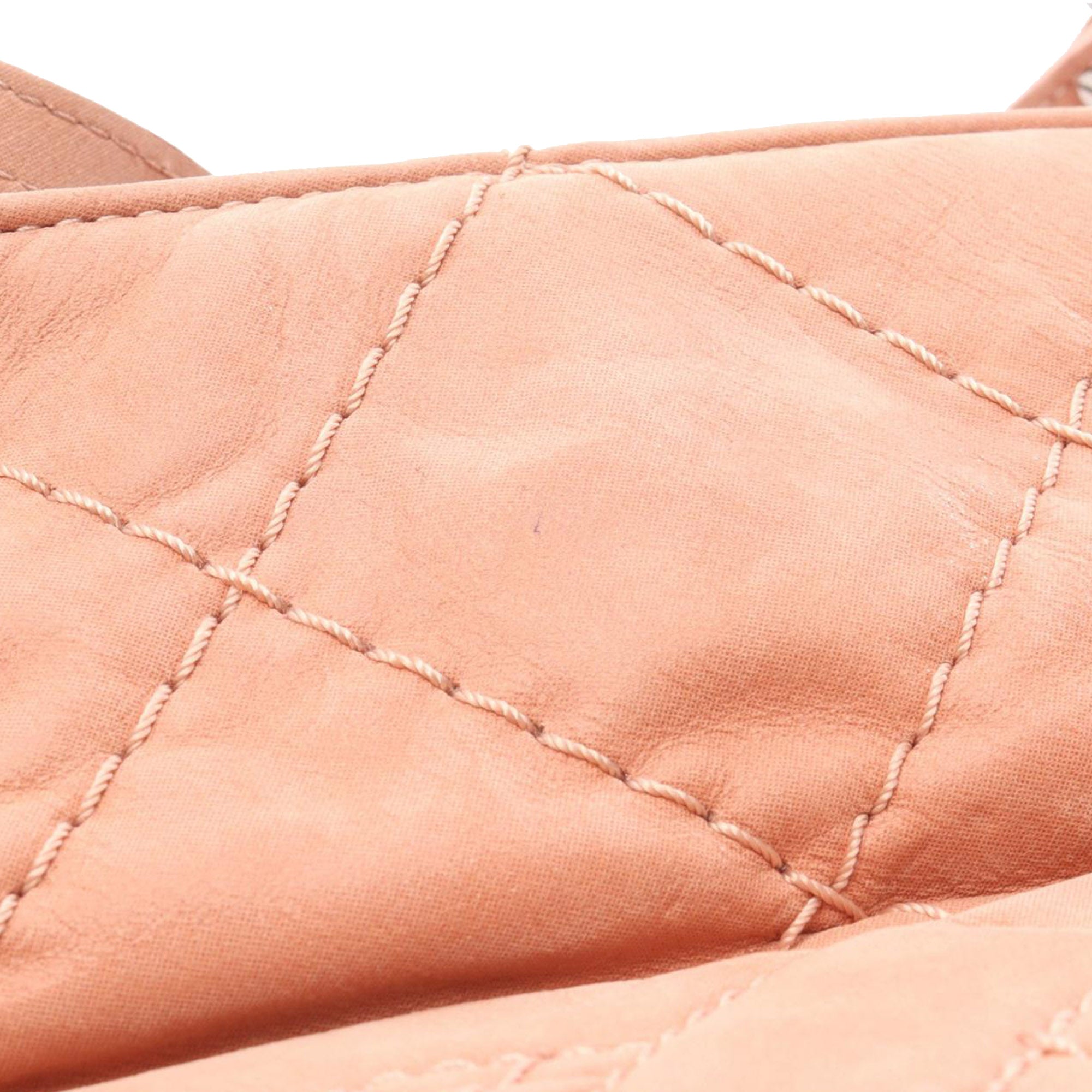 Large CC Quilted Suede Sea Hit Tote - Image 7