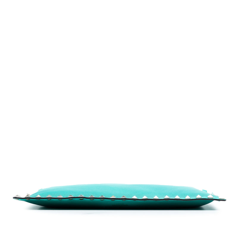 Leather Rockstud Clutch - Image 3