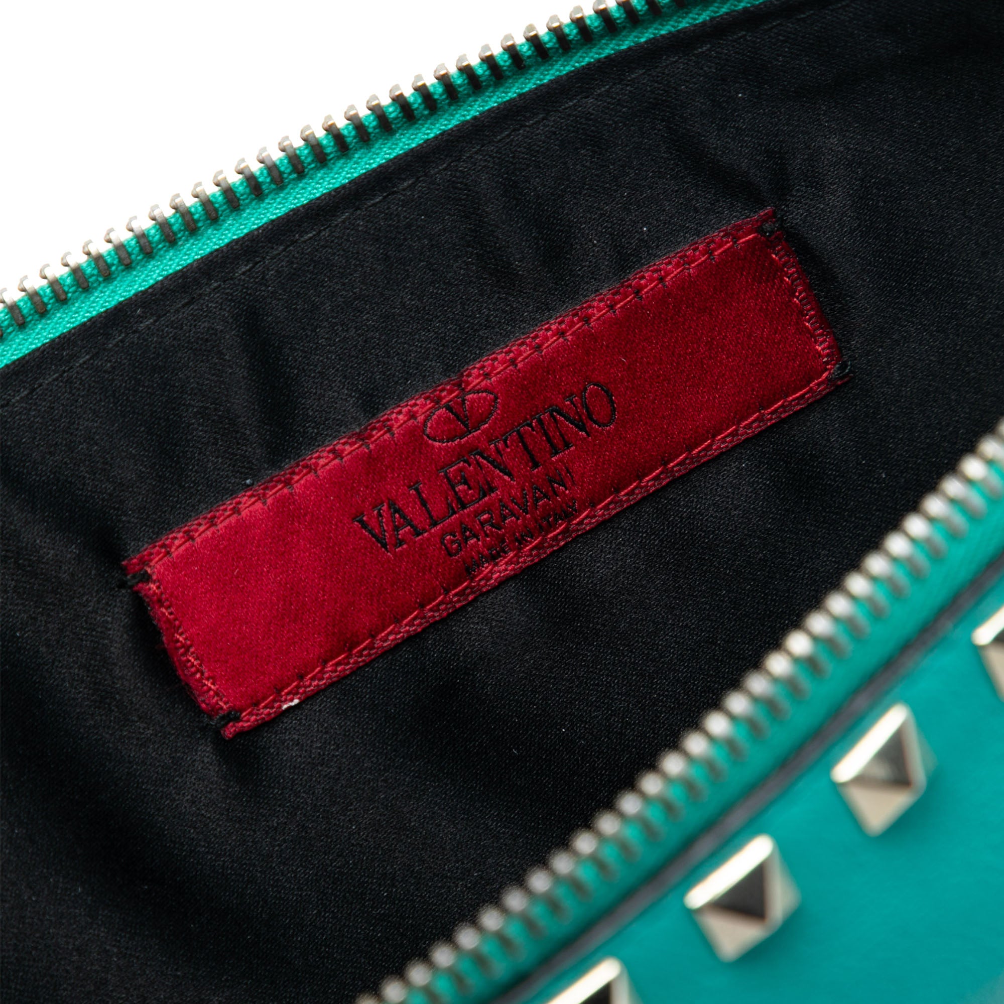 Leather Rockstud Clutch - Image 5