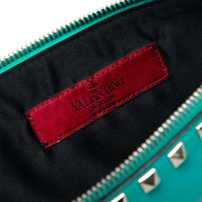 Leather Rockstud Clutch - Image 5