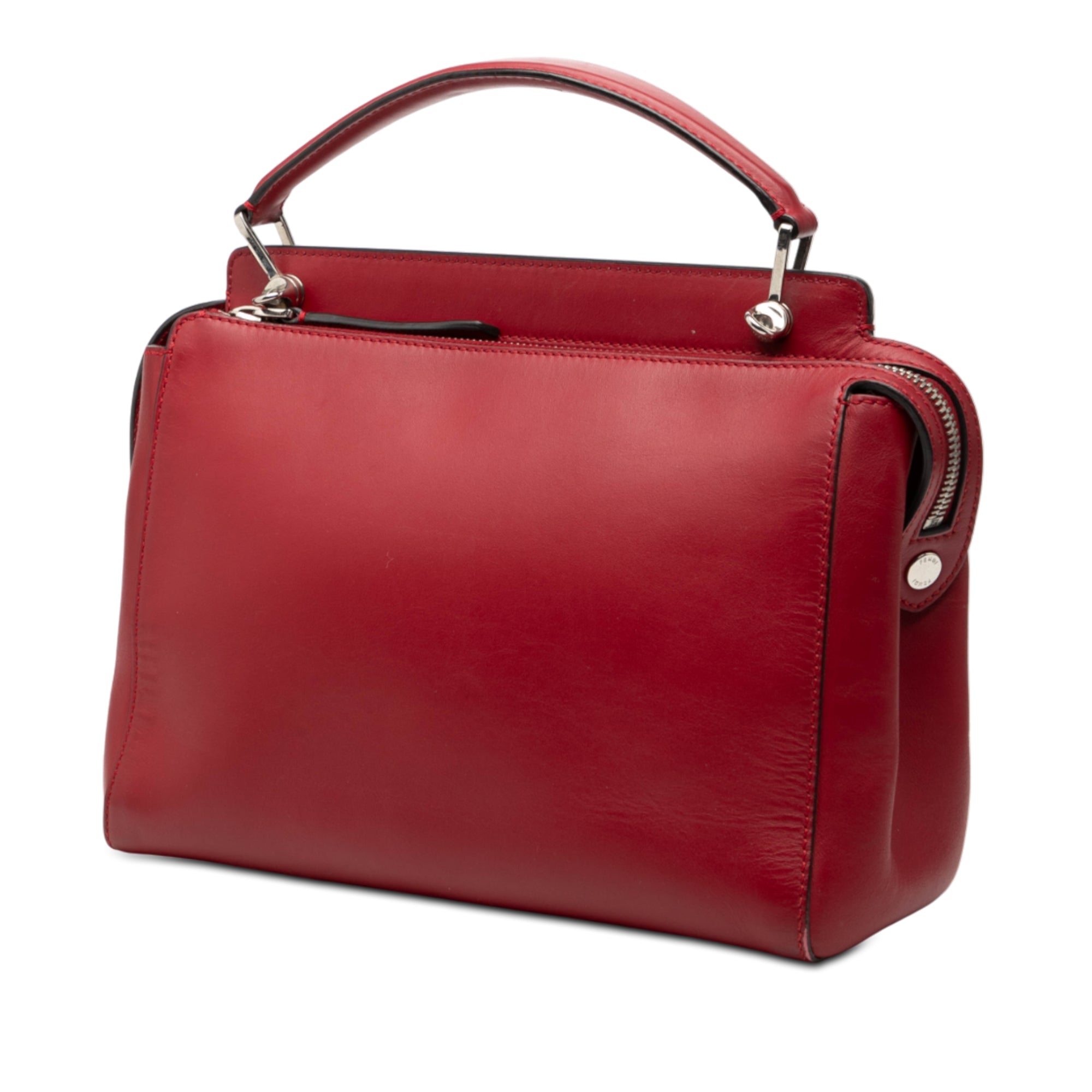 Medium Leather DotCom Satchel - Image 2