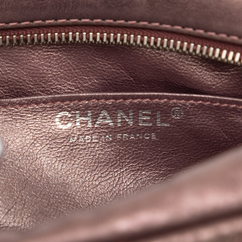 Small Metallic Quilted Aged Calfskin Reissue Camera Bag - Image 5